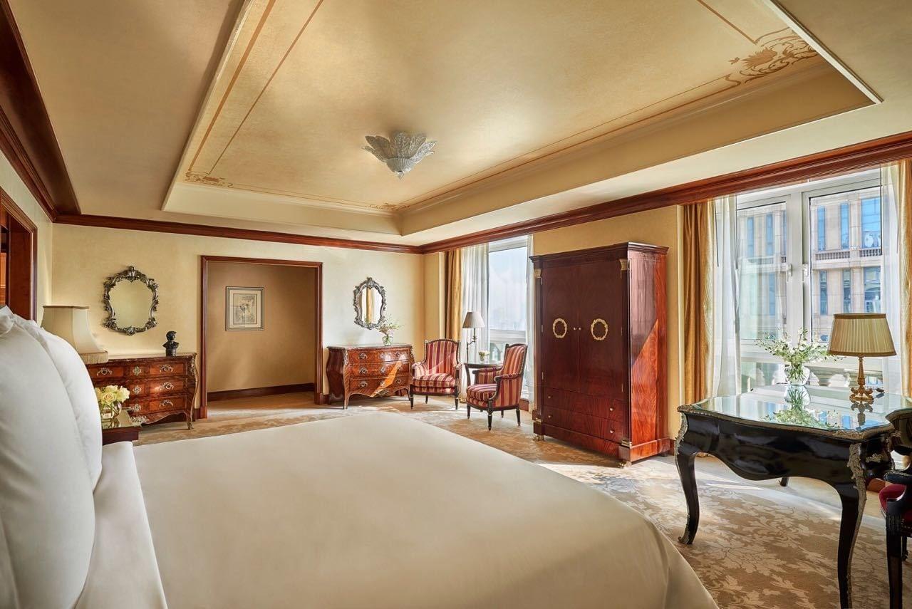 Four Seasons Cairo At The First Residence Giza Exterior foto A bedroom at the hotel