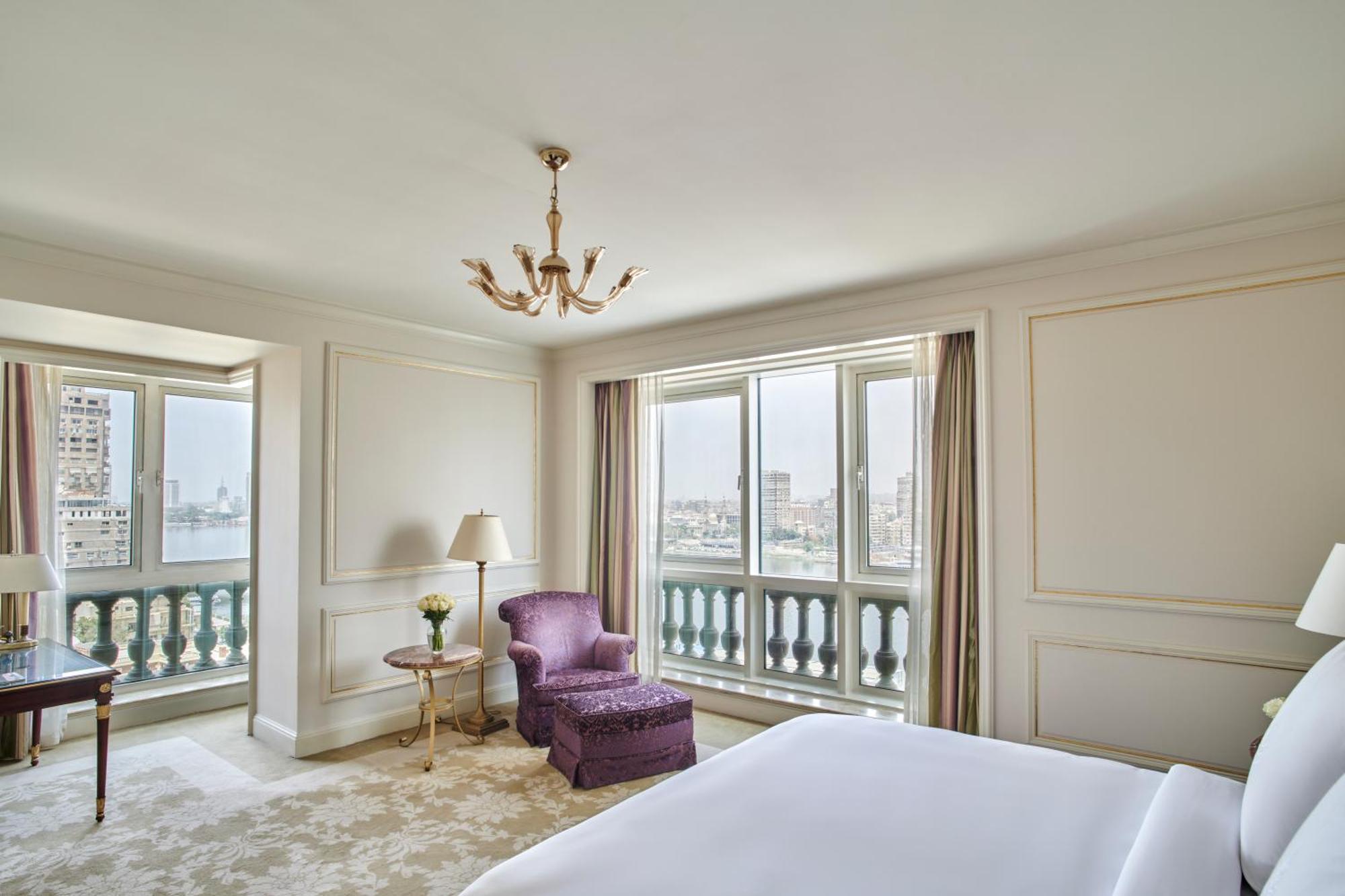 Four Seasons Cairo At The First Residence Giza Exterior foto A bedroom at the hotel